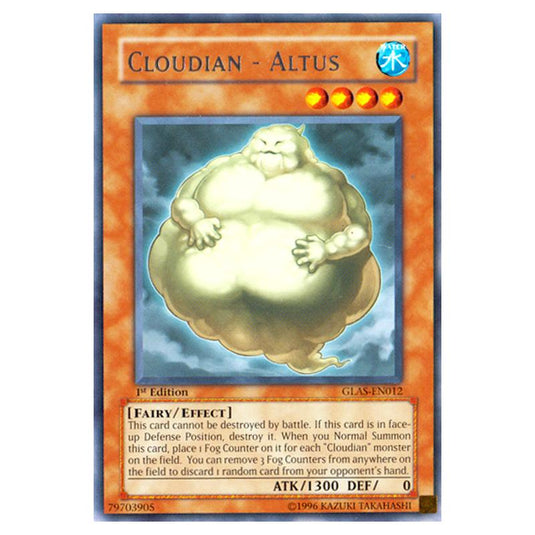 Yu-Gi-Oh! - Gladiator\'s Assault - Cloudian - Altus (Rare) GLAS-EN012