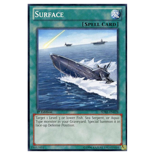 Yu-Gi-Oh! - Realm of the Sea Emperor Structure Deck - Surface (Common) SDRE-EN028