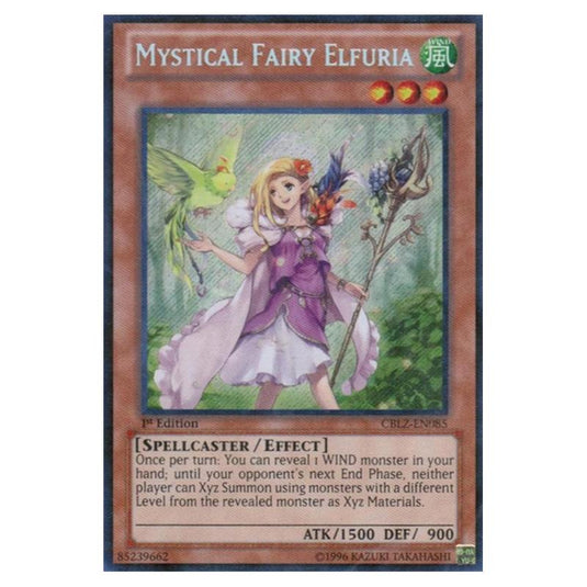 Yu-Gi-Oh! - Cosmo Blazer - Mystical Fairy Elfuria (Secret Rare) CBLZ-EN085