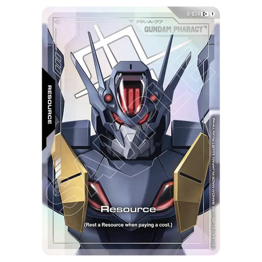 Gundam Card Game - GD-04: Phantom Aria - Resource (C+) - R-034a