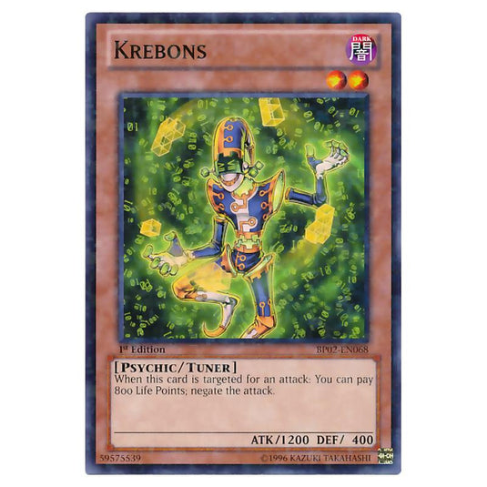 Yu-Gi-Oh! - Battle Pack 2 - War of the Giants - Krebons (Mosaic Rare) BP02-EN068