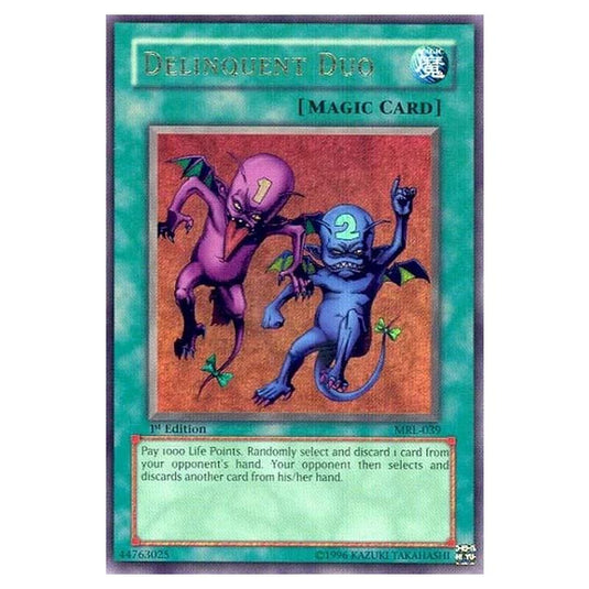 Yu-Gi-Oh! - Magic Ruler - Delinquent Duo (Ultra Rare) - MRL-EN039/050