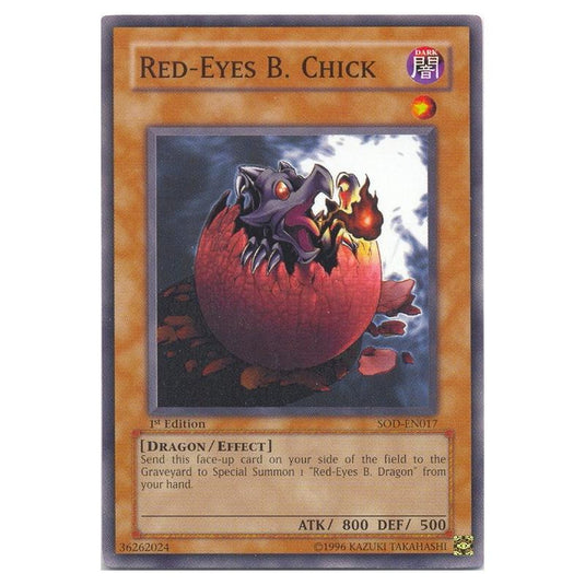 Yu-Gi-Oh! - Soul of the Duelist - Black Dragon's Chick (Common) SOD-EN017