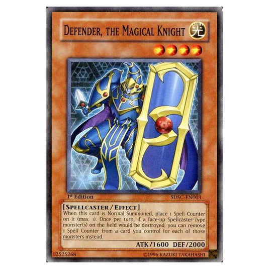 Yu-Gi-Oh! - Spellcaster's Command Structure Deck - Defender, the Magical Knight (Common) SDSC-EN003