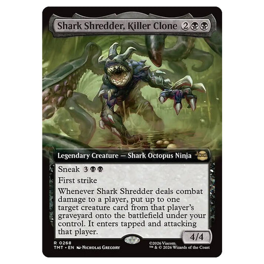 Magic The Gathering - Teenage Mutant Ninja Turtles - Shark Shredder, Killer Clone - 0268