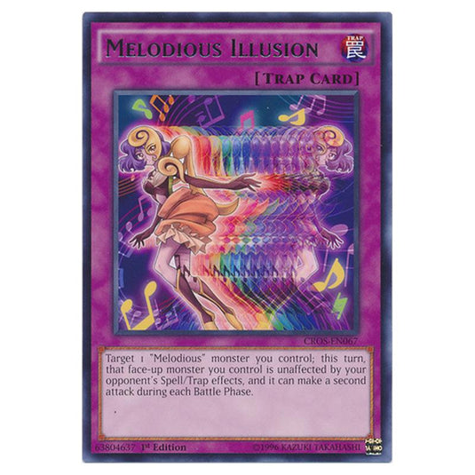 Yu-Gi-Oh! - Crossed Souls - Melodious Illusion (Rare) CROS-EN067