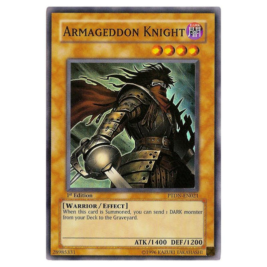 Yu-Gi-Oh! - Phantom Darkness - Armageddon Knight (Super Rare) PTDN-EN021