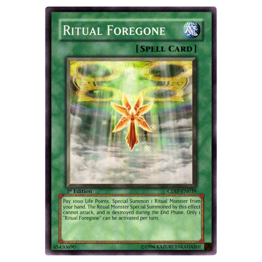 Yu-Gi-Oh! - Cyberdark Impact - Ritual Foregone (Common) CDIP-EN039