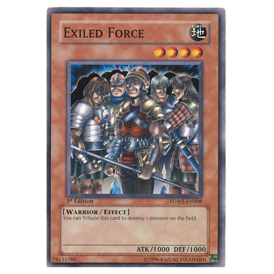 Yu-Gi-Oh! - Warriors' Strike Structure Deck - Exiled Force (Common) SDWS-EN008