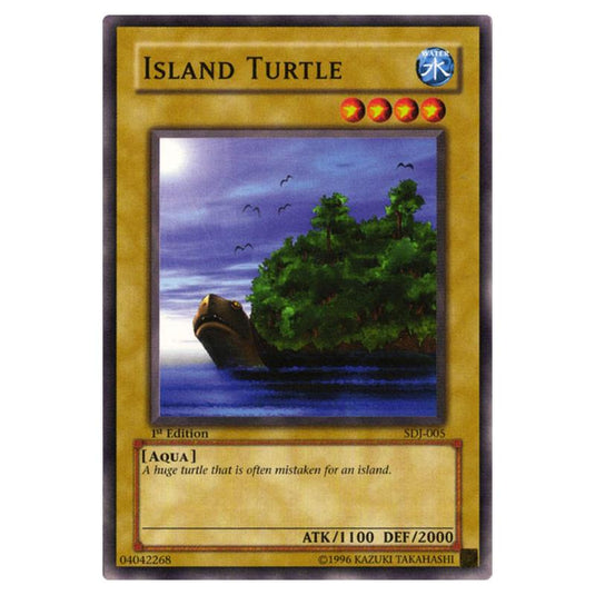 Yu-Gi-Oh! - Starter Deck - Joey - Island Turtle (Common) SDJ-005