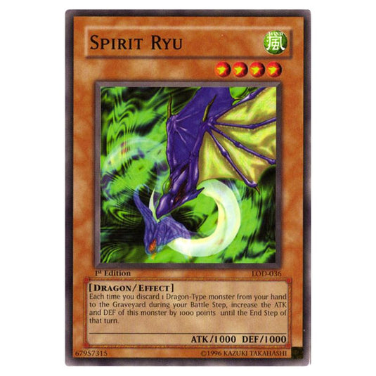 Yu-Gi-Oh! - Legacy of Darkness - Spirit Ryu (Common) LOD-036
