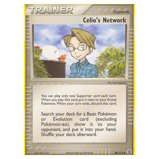 Pokemon - EX Series - FireRed & LeafGreen - Celio's Network - 88/112
