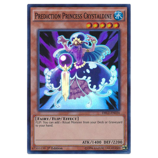 Yu-Gi-Oh! - Dragons of Legend 2 - Prediction Princess Crystaldine (Super Rare) DRL2-EN034