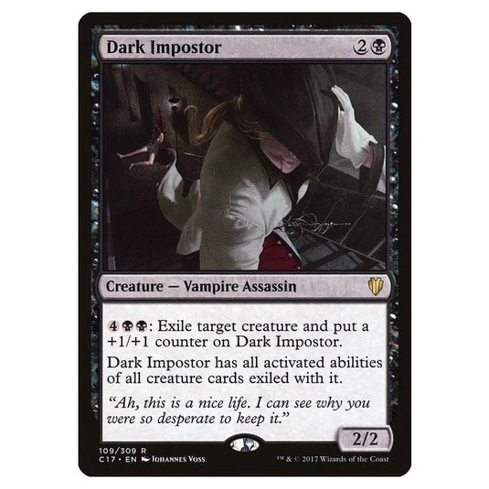 Magic The Gathering - Commander 2017 - Dark Impostor - 109/309
