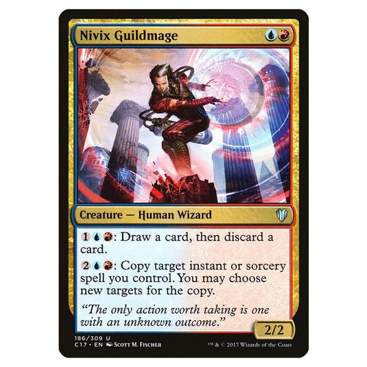 Magic The Gathering - Commander 2017 - Nivix Guildmage - 186/309