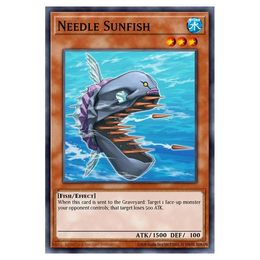 Yu-Gi-Oh! - Star Pack 2013 - Needle Sunfish (Common) SP13-EN011