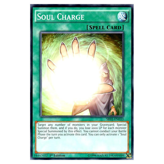 Yu-Gi-Oh! - Emperor of Darkness Structure Deck - Soul Charge (Common) SR01-EN033