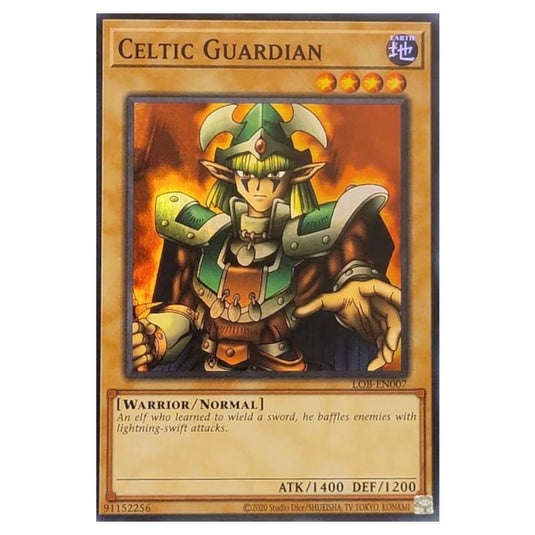 Yu-Gi-Oh! - Legend of Blue Eyes White Dragon (25th Anniversary Edition) - Celtic Guardian (Super Rare) - LOB25-EN007