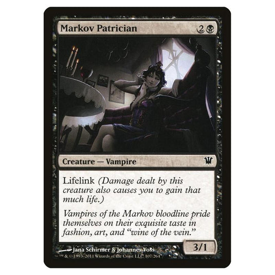 Magic the Gathering - Innistrad - Markov Patrician - 107/264