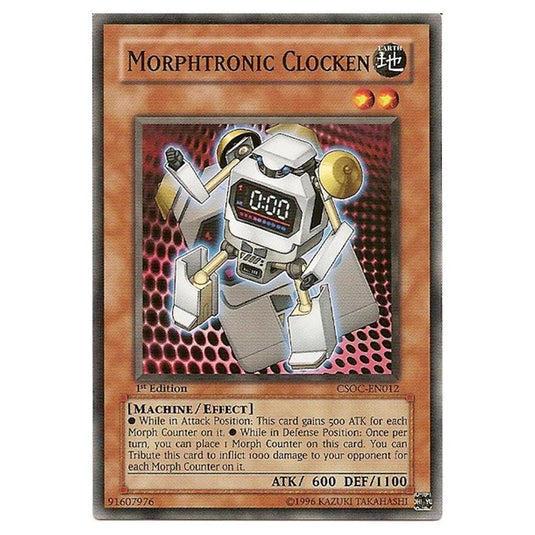 Yu-Gi-Oh! - Crossroads of Chaos - Morphtronic Clocken (Common) CSOC-EN012