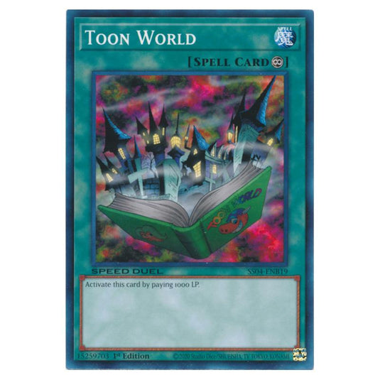 Yu-Gi-Oh! - Speed Duel Starter Decks - Match of the Millennium - Toon World (Common) SS04-ENB19