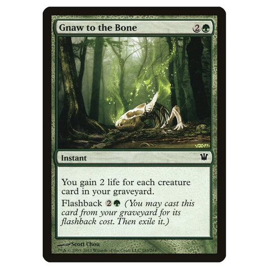 Magic the Gathering - Innistrad - Gnaw to the Bone - 183/264