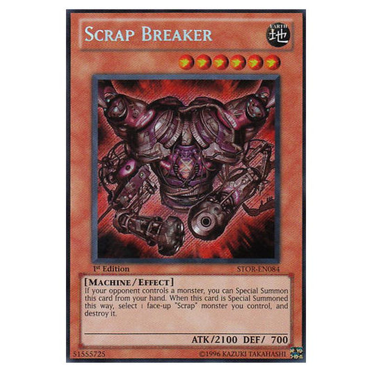 Yu-Gi-Oh! - Storm of Ragnarok - Scrap Breaker (Secret Rare) STOR-EN084