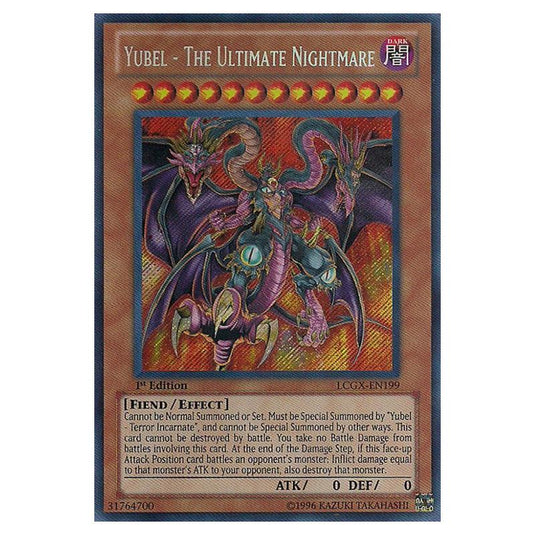 Yu-Gi-Oh! - Legendary Collection 2 - The Duel Academy Years Mega Pack - Yubel - The Ultimate Nightmare (Secret Rare) LCGX-EN199