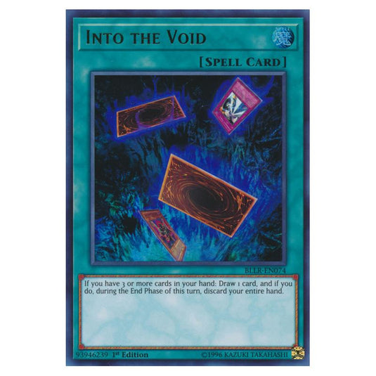 Yu-Gi-Oh! - Battles of Legend - Light's Revenge - Into the Void (Ultra Rare) BLLR-EN074