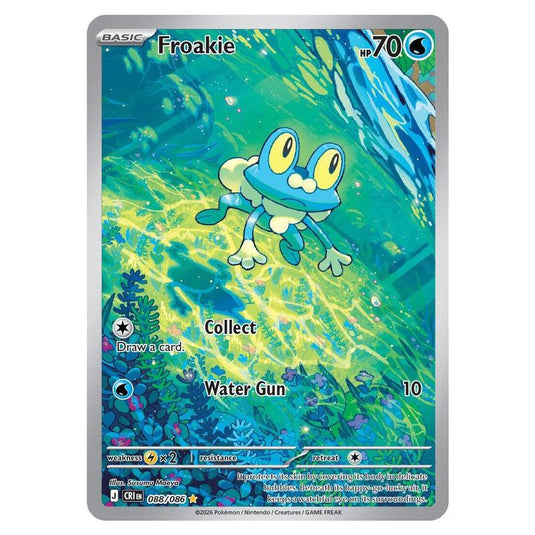 Pokemon - Mega Evolution - Chaos Rising - Froakie - 088/086