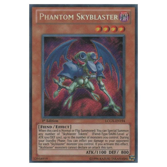 Yu-Gi-Oh! - Legendary Collection 2 - The Duel Academy Years Mega Pack - Phantom Skyblaster (Secret Rare) LCGX-EN194