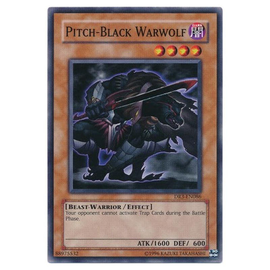 Yu-Gi-Oh! - Dark Revelation Volume 3 - Pitch-Black Warwolf (Common) DR3-EN086