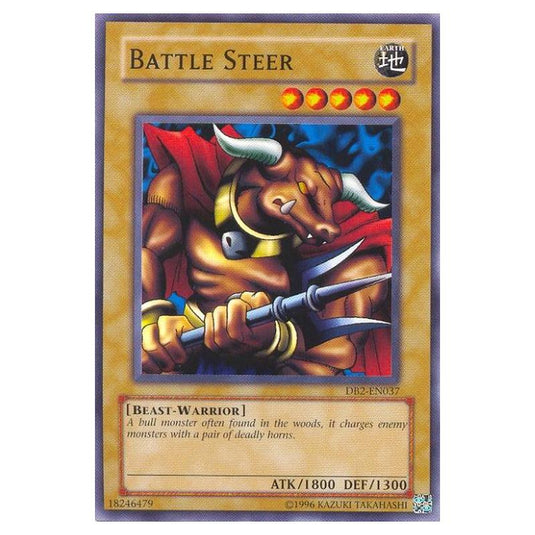 Yu-Gi-Oh! - Dark Beginning 2 - Battle Steer (Common) DB2-EN037