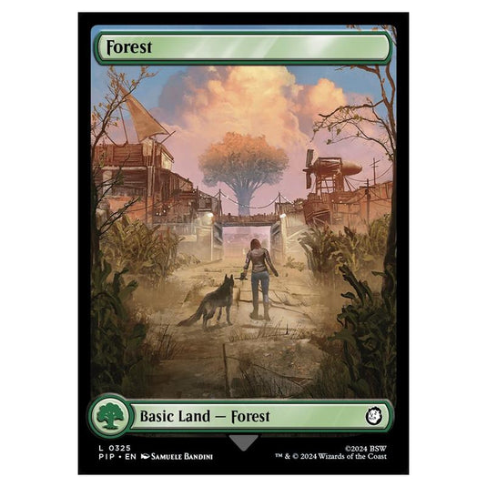 Magic The Gathering - Universes Beyond - Fallout - Forest - 0325