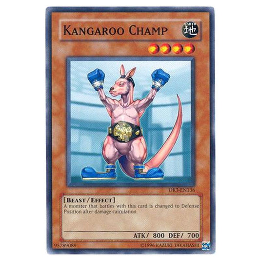 Yu-Gi-Oh! - Dark Revelation Volume 3 - Kangaroo Champ (Common) DR3-EN136