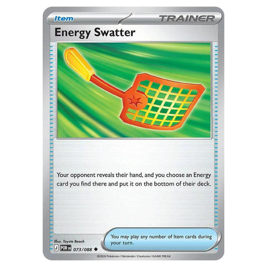Pokemon - Mega Evolution - Perfect Order - Energy Swatter - 073/088