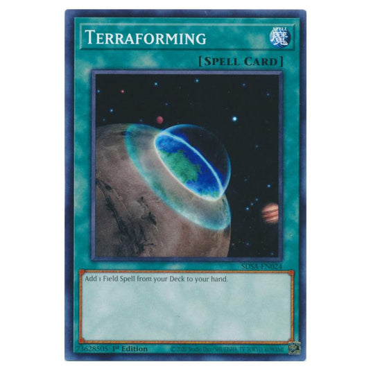 Yu-Gi-Oh! - Structure Deck - Sacred Beasts - Terraforming (Common) SDSA-EN024