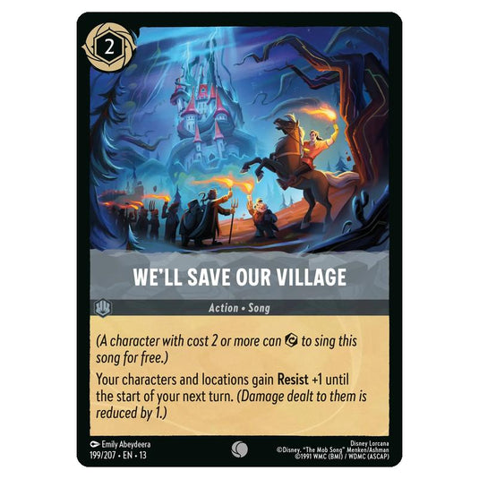 Lorcana - Attack of the Vine - We'll Save Our Village (Common) - 199/207