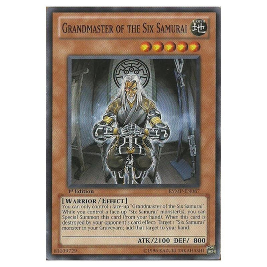 Yu-Gi-Oh! - Ra Yellow Mega Pack - Grandmaster of the Six Samurai (Common) RYMP-EN087