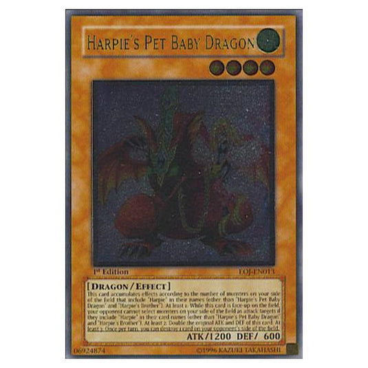 Yu-Gi-Oh! - Enemy of Justice - Harpie's Pet Baby Dragon (Ultimate Rare) EOJ-EN013