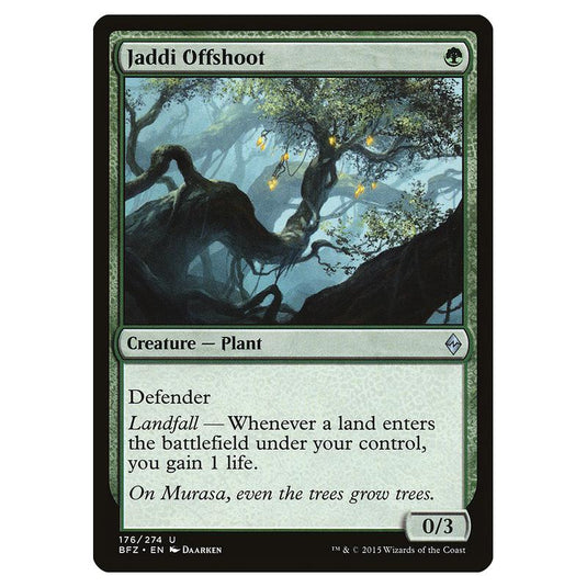 Magic The Gathering - Battle For Zendikar - Jaddi Offshoot - 176/274 (Foil)