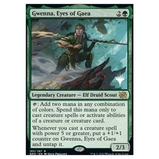 Magic The Gathering - The Brothers' War Promos - Gwenna, Eyes of Gaea - 185/287