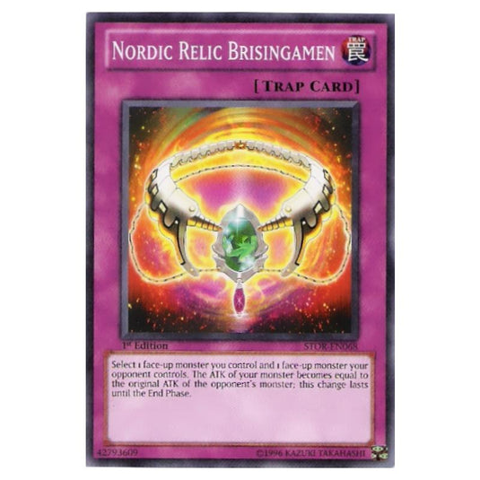 Yu-Gi-Oh! - Storm of Ragnarok - Nordic Relic Brisingamen (Common) STOR-EN068