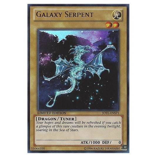 Yu-Gi-Oh! - Judgment of the Light Sneak Peek Participation Card - Galaxy Serpent (Ultra Rare) JOTL-ENSP1