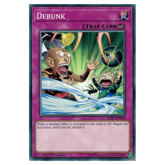 Yu-Gi-Oh! - Structure Deck - Powercode Link - Debunk (Common) SDPL-EN039