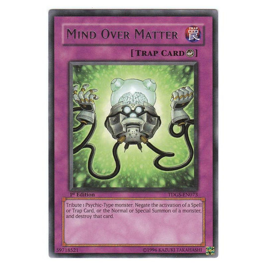 Yu-Gi-Oh! - The Duelist Genesis - Mind Over Matter (Rare) TDGS-EN073