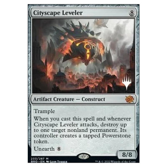 Magic The Gathering - The Brothers' War Promos - Cityscape Leveler - 233/287
