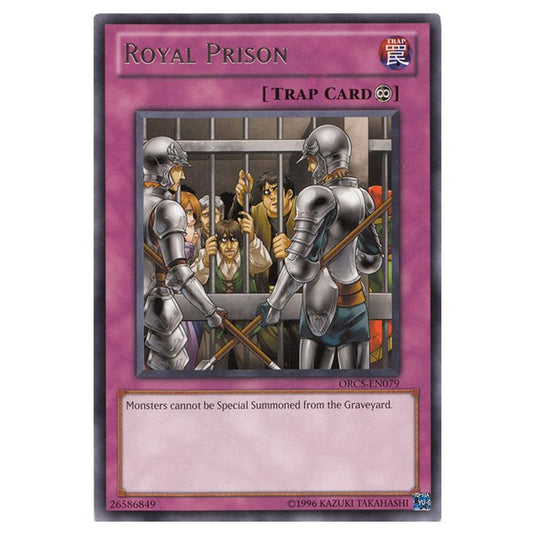 Yu-Gi-Oh! - Order of Chaos - Royal Prison (Rare) ORCS-EN079