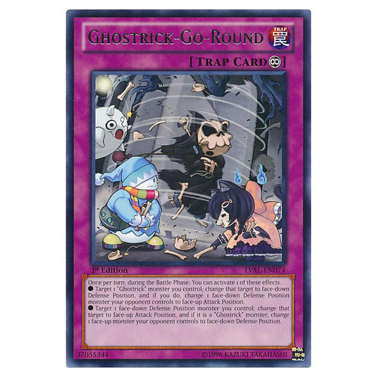 Yu-Gi-Oh! - Legacy of the Valiant - Ghostrick-Go-Round (Rare) LVAL-EN074