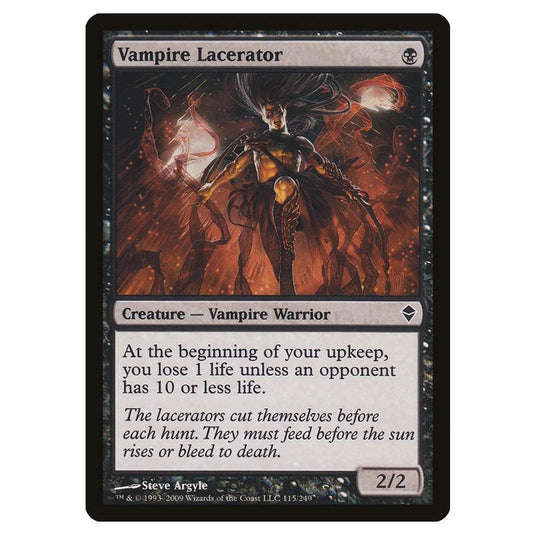Magic The Gathering - Zendikar - Vampire Lacerator - 115/249